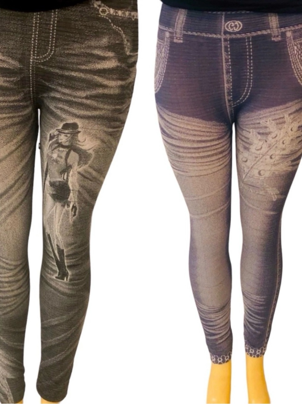 Wholesale lot of 10 Women Fashion Leggings One Size Fits All